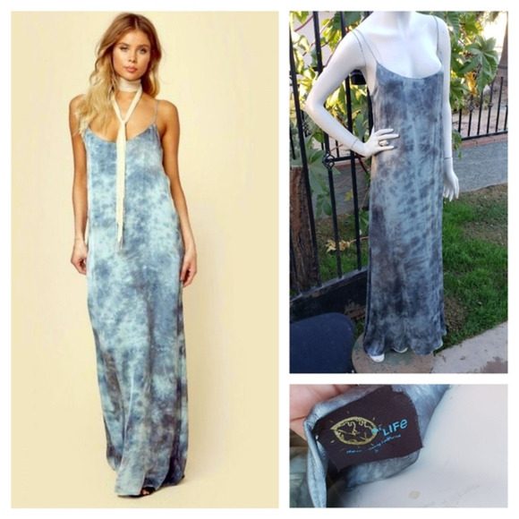 PLANET BLUE‎ Kate Maxi Slip Dress - Picture 1 of 7